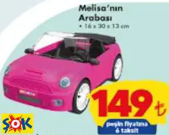 GOKİDY OYUNCAK MELİSA’NIN ARABASI